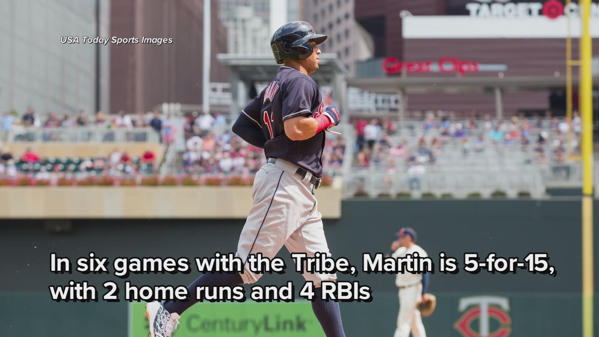 Cleveland Indians place OF Leonys Martin on DL with non-baseball condition, recall Greg Allen