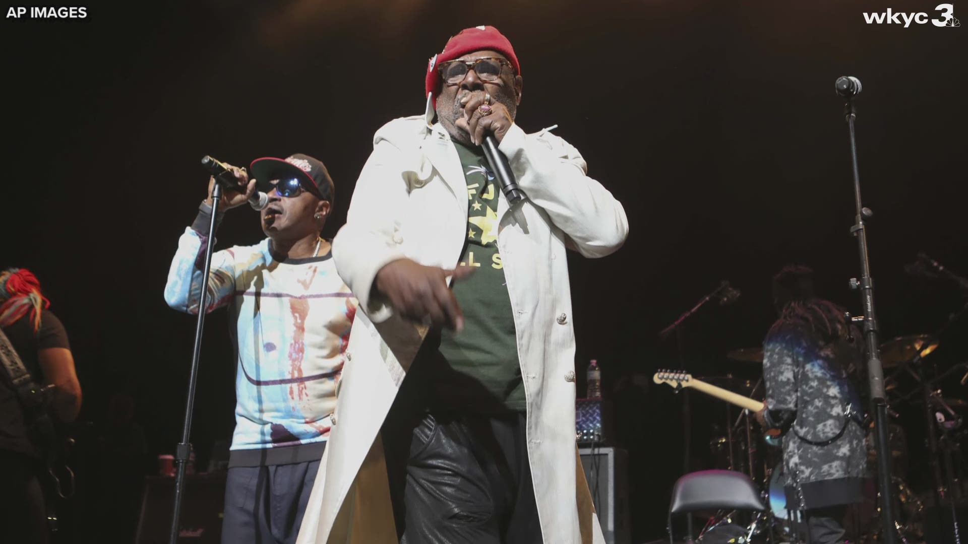 George Clinton and the Parliament Funkadelic will play a concert on the plaza of the Rock & Roll Hall of Fame Saturday.