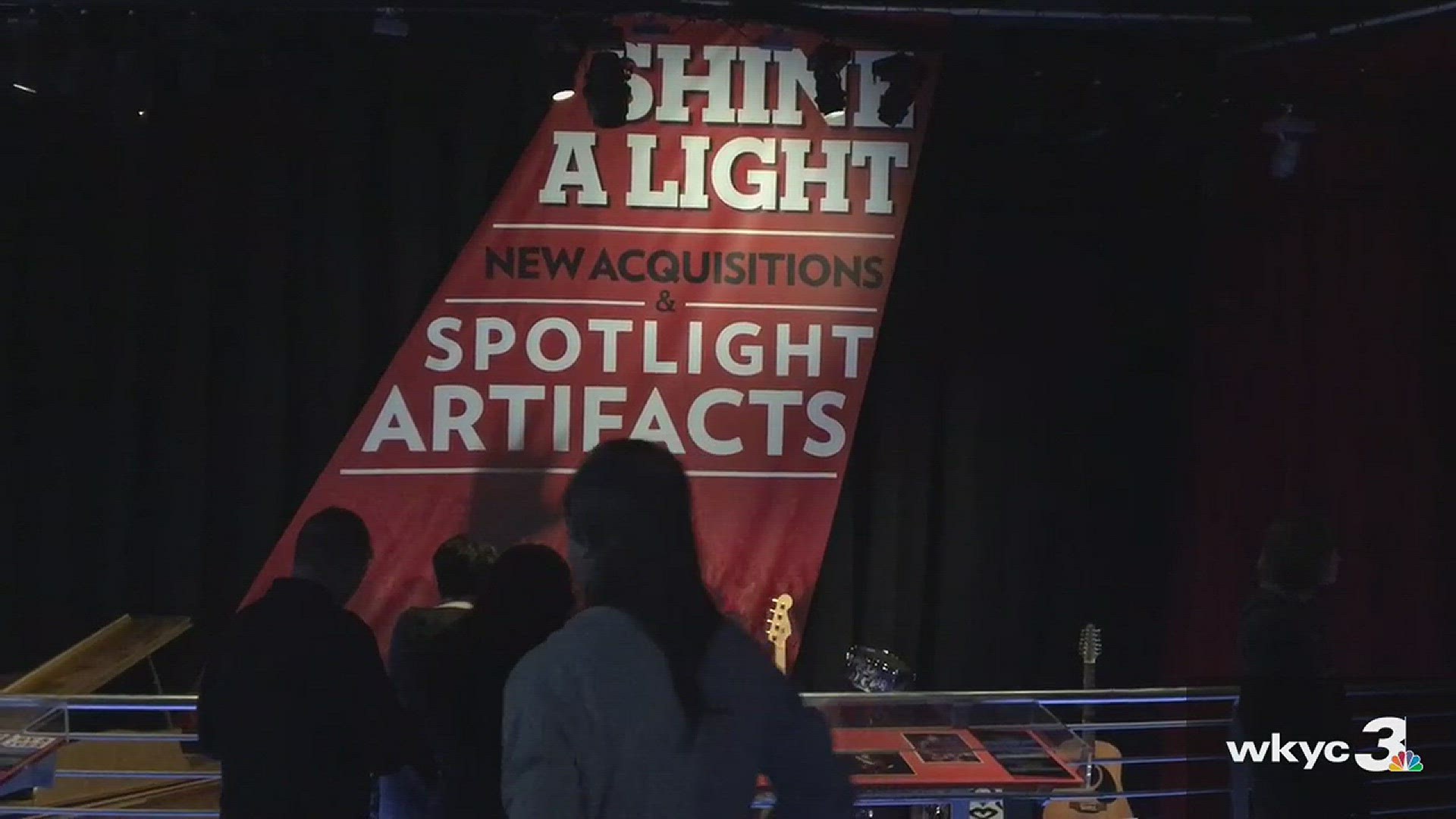 March 16, 2018: WKYC was given a first look inside the newest exhibit at the Rock and Roll Hall of Fame. 'Shine a Light: New Acquisitions and Spotlight Artifacts' opened to the public Friday. The space, which will be updated frequently, is used to showcase the Rock Hall's newest acquisitions.