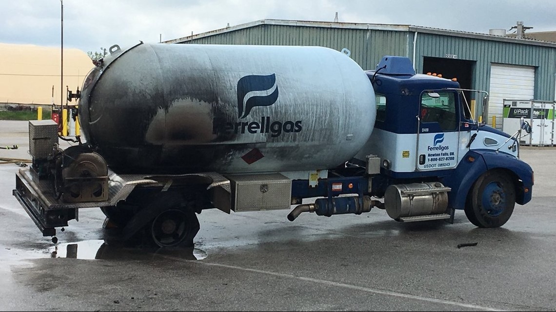 Man injured after propane tanks explode at ABF Freight in Parma