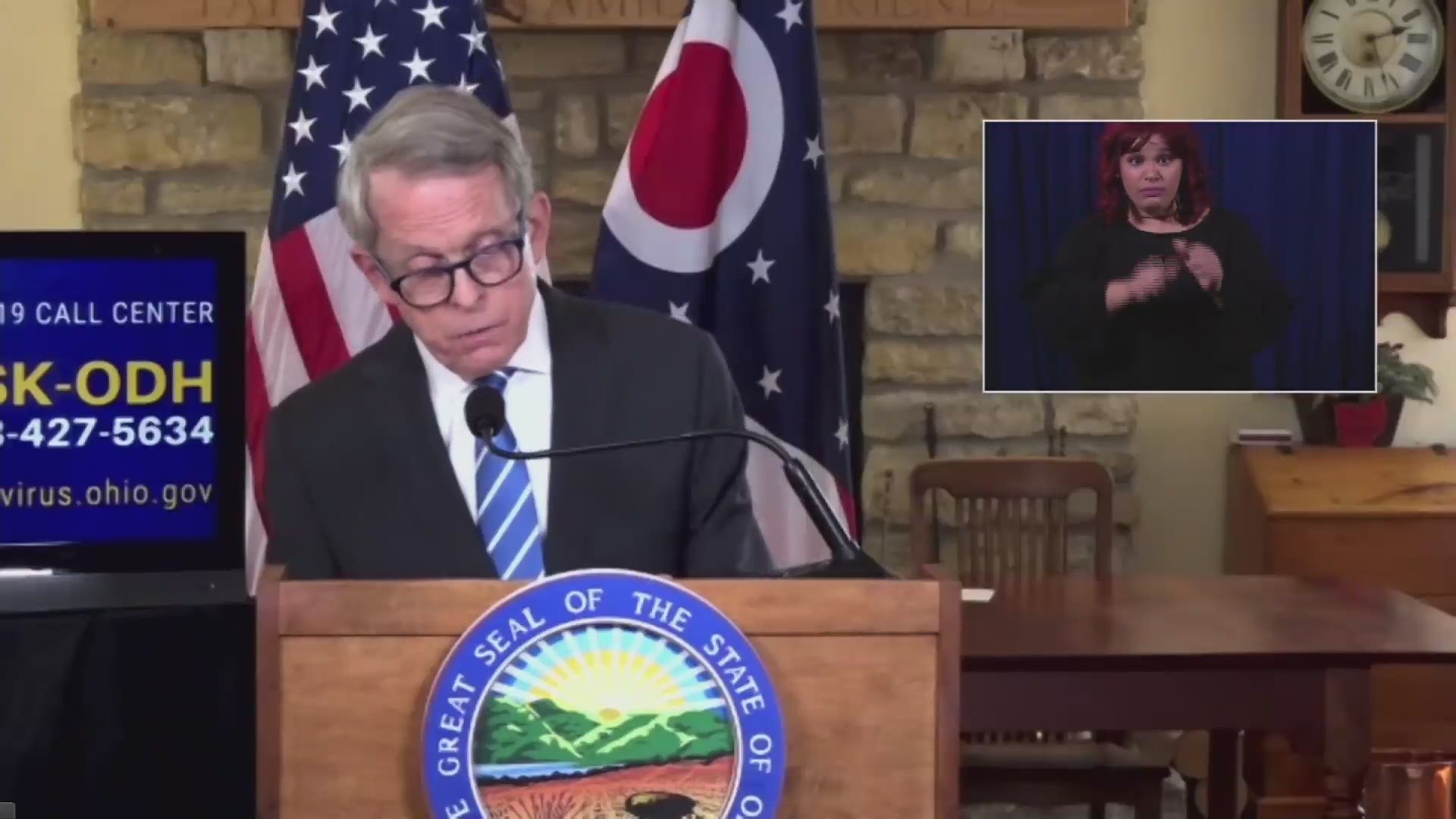 Ohio adds 7,271 new COVID-19 cases, 109 deaths. DeWine will extend overnight curfew.