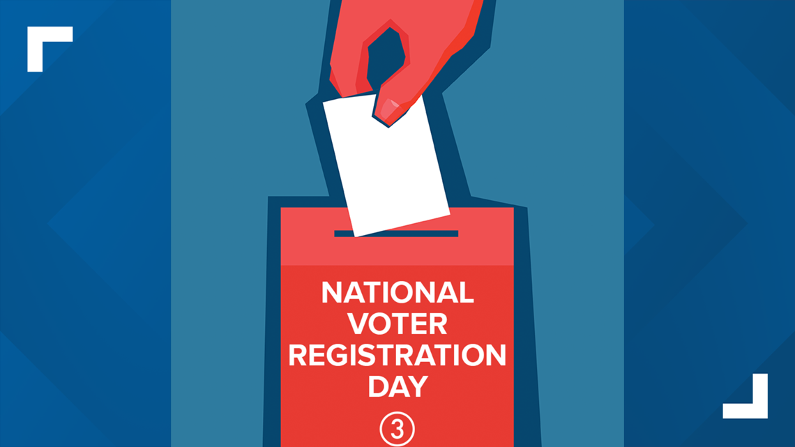 Am I registered to vote? It's National Voter Registration Day