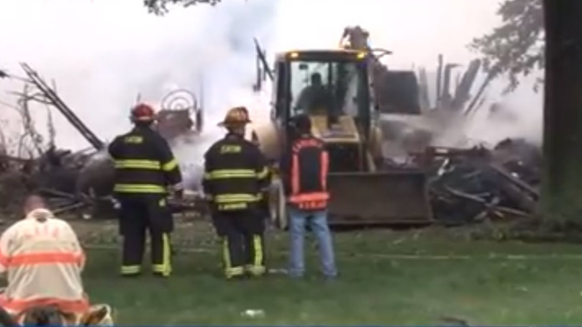 Fire destroys Eaton Township home in Lorain County | wkyc.com