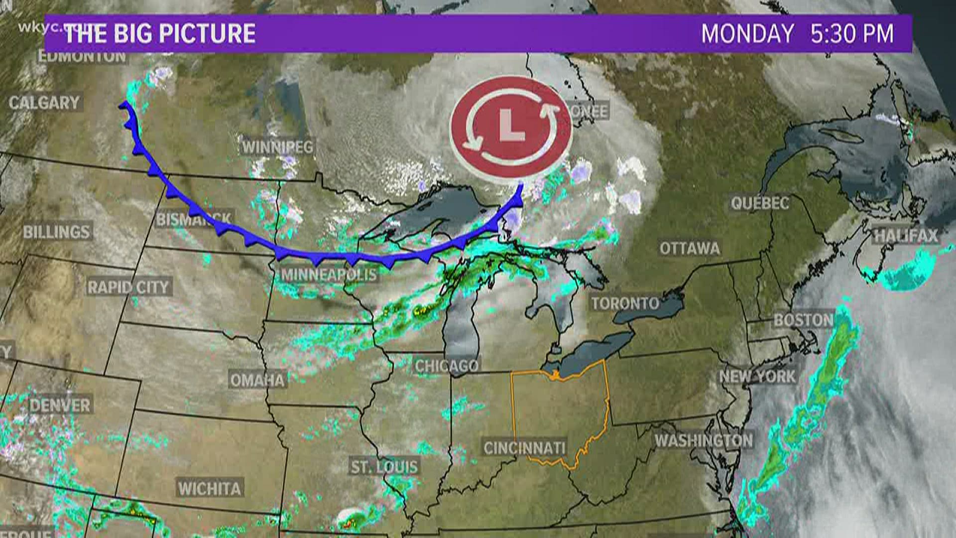 6 p.m. weather forecast for April 20, 2020