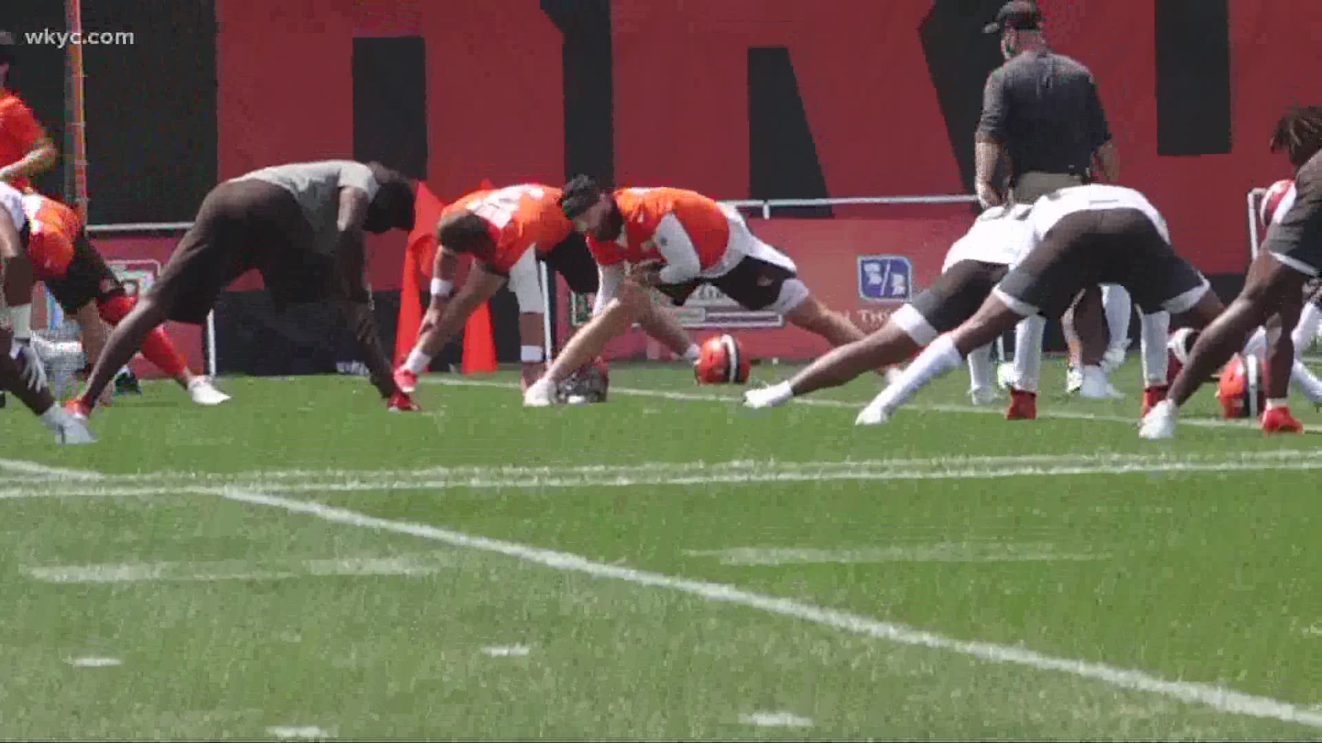 The Browns are back to work in Berea. Jim Donovan has a rundown on Day 1 of Training Camp.
