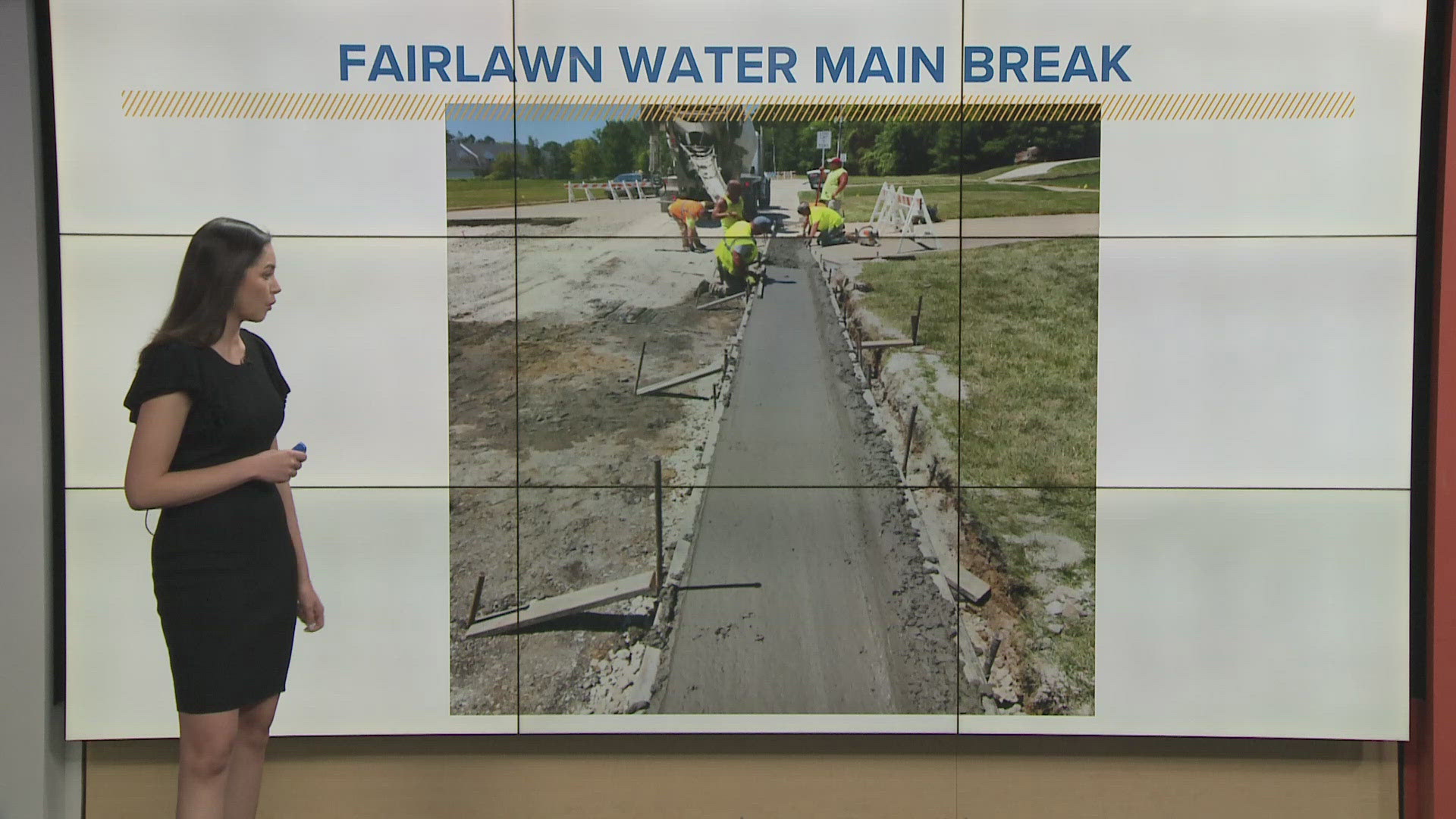 Although the roadway remains closed as of Thursday morning, the city of Fairlawn shared another update on Facebook on Wednesday.