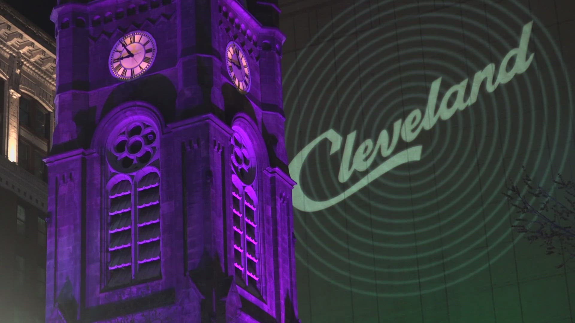 Starting April 16, Illuminate CLE will run every night at the top of each hour starting at dusk, with the last show scheduled for 11 p.m.