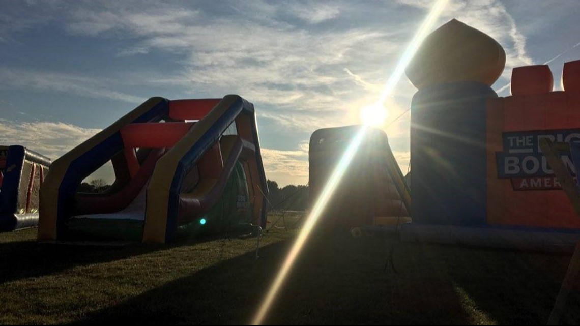 PHOTOS World's largest bounce house in North Ridgeville this weekend