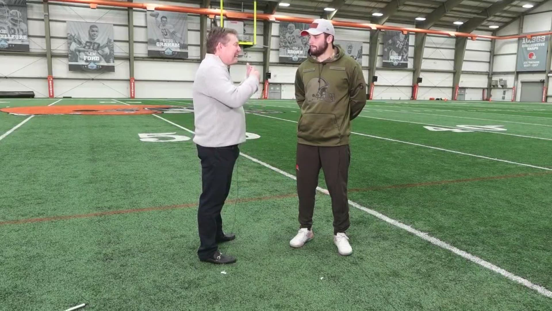 Browns QB Baker Mayfield on 'feeling dangerous'