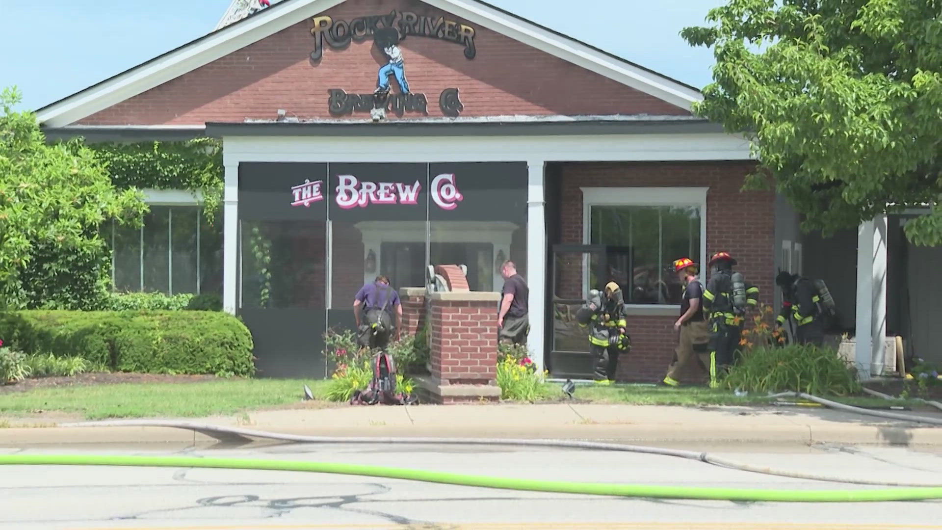 The owners of Rocky River Brewing Company told 3News that there are no injuries and the amount of damage is to be determined. 