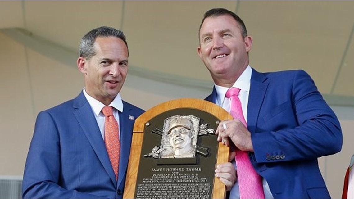 Is Jim Thome the first from a Burlington minor league team to make the Hall  of Fame?