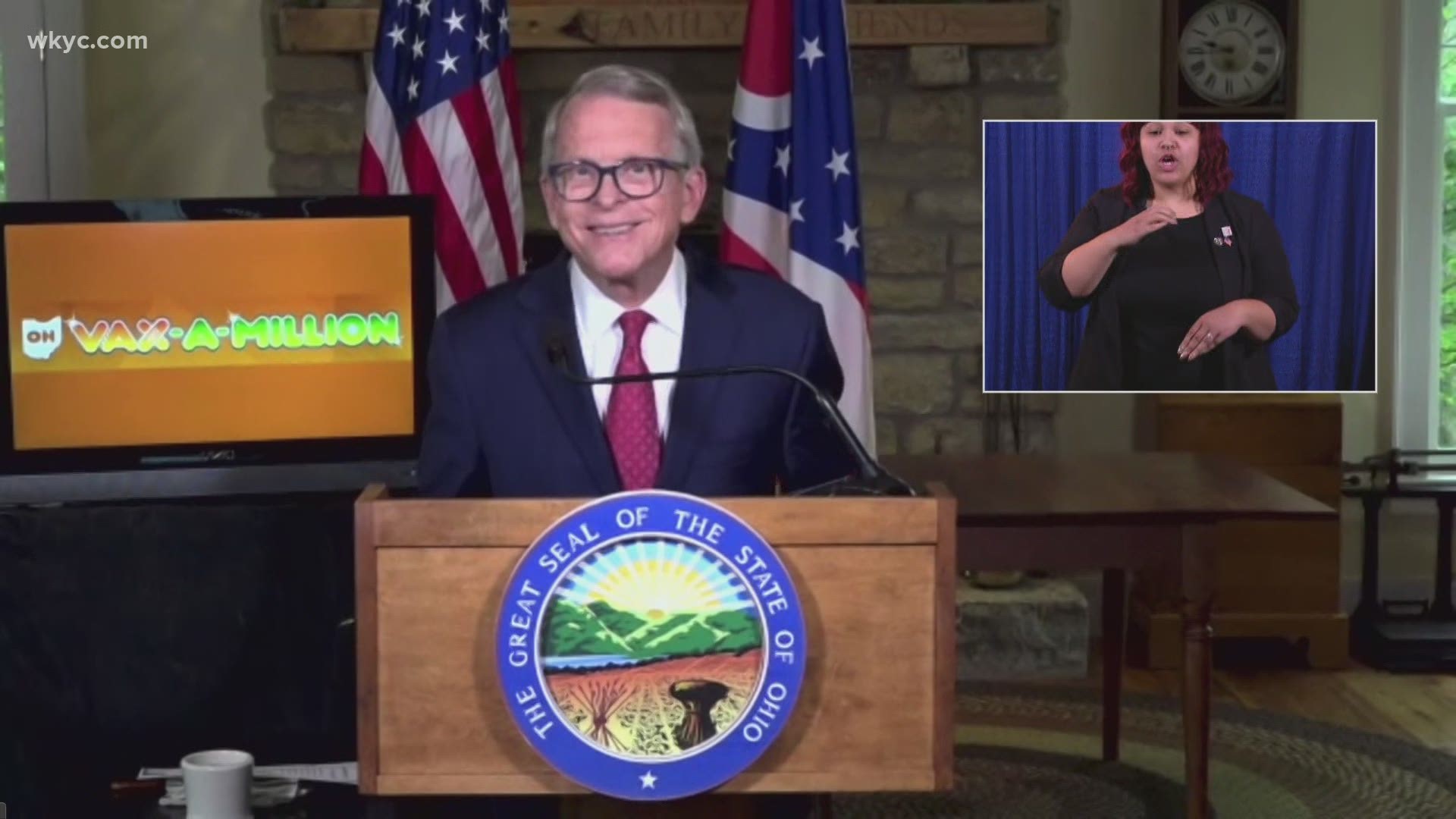 Ohio Gov. Mike DeWine offered this response to Jim Renacci's decision to run against him for governor.