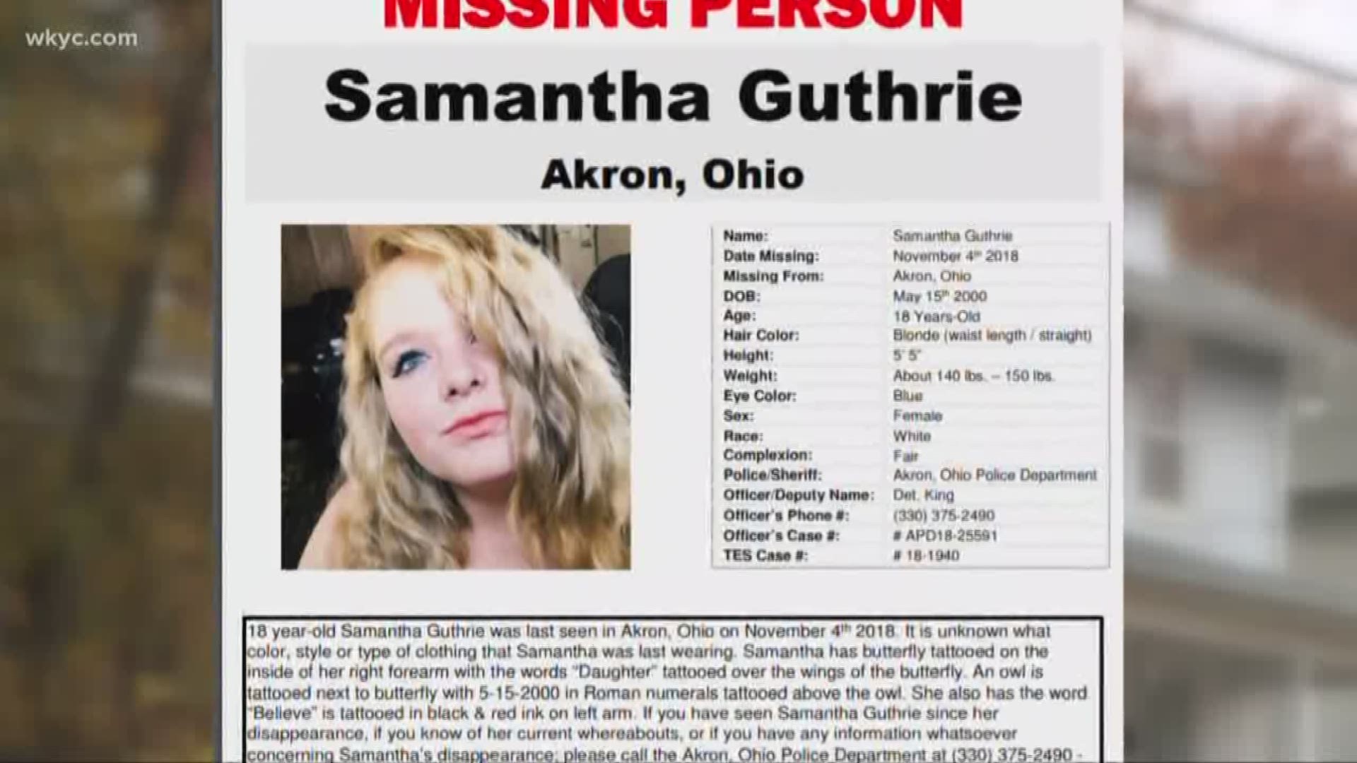 missing Akron teen found dead