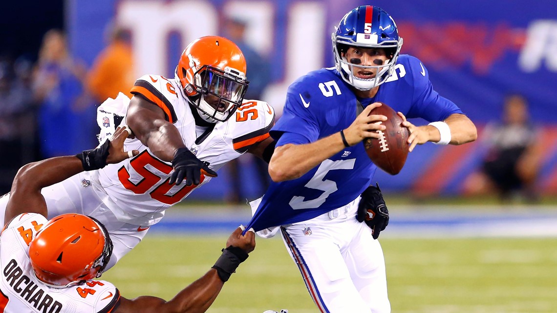 Browns vs. Giants Live Updates: Latest from second preseason game