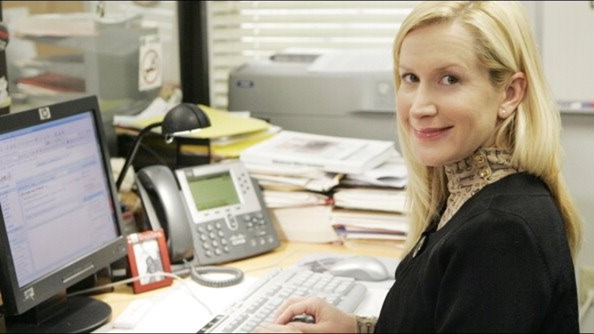 Angela from 'The Office' offers party planning prowess to Cleveland