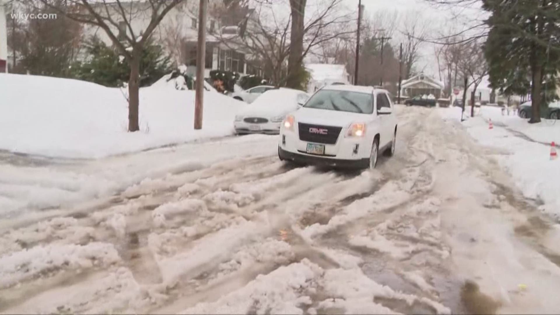 Unplowed streets have left many residents fuming.