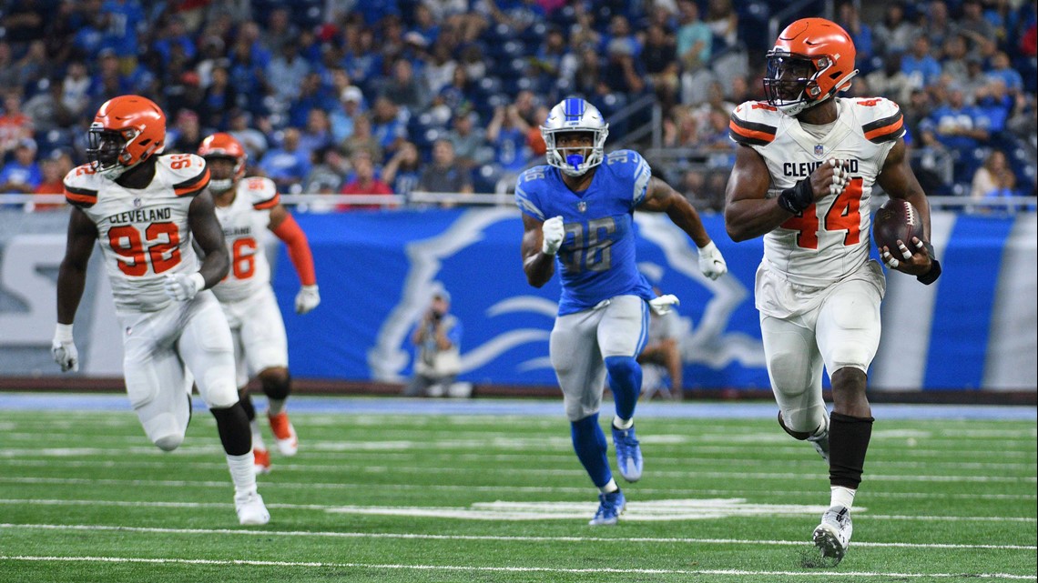 RECAP: Cleveland Browns close out preseason with dominant win over Detroit  Lions