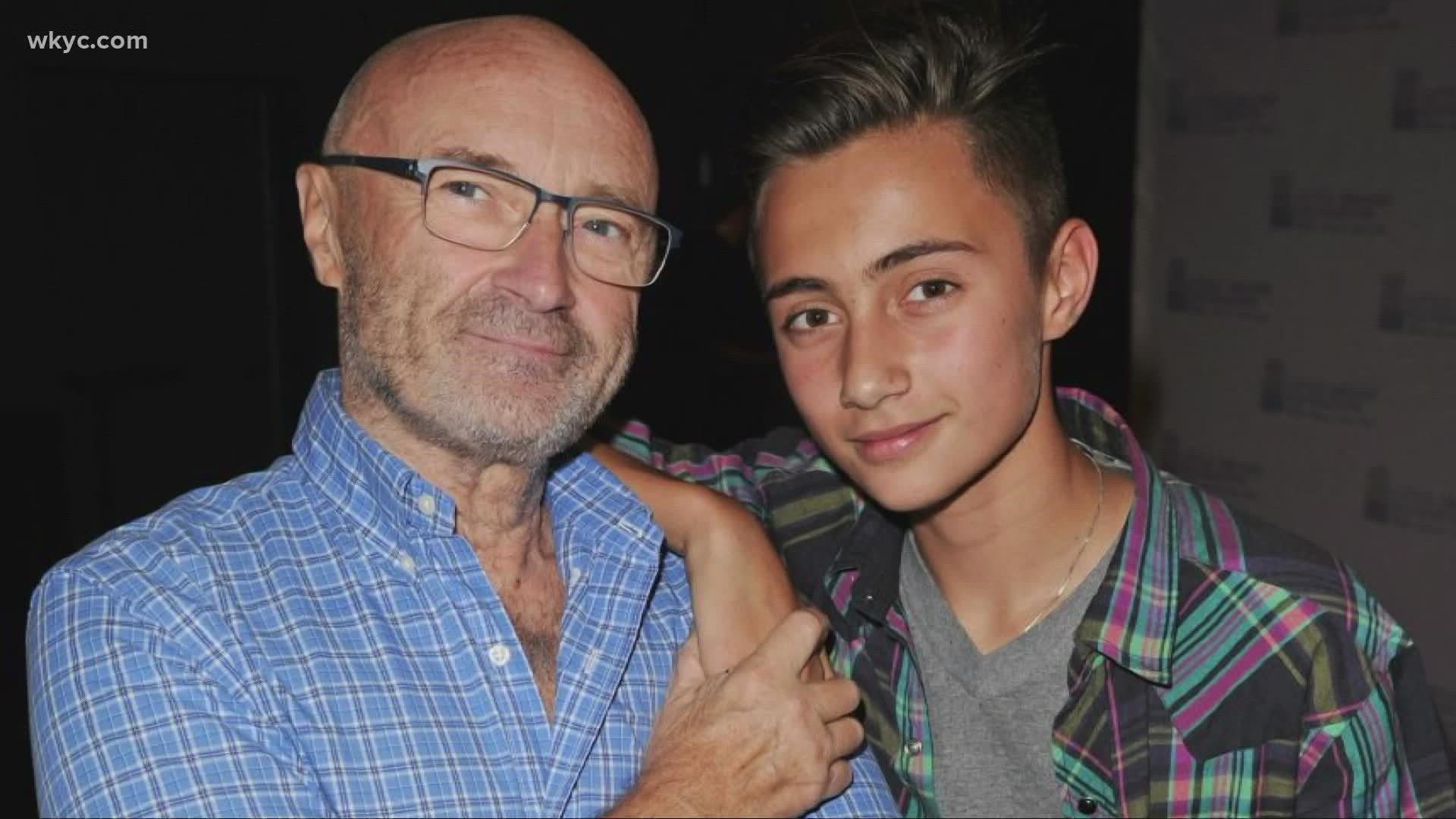 The legendary Phil Collins is passing the torch.