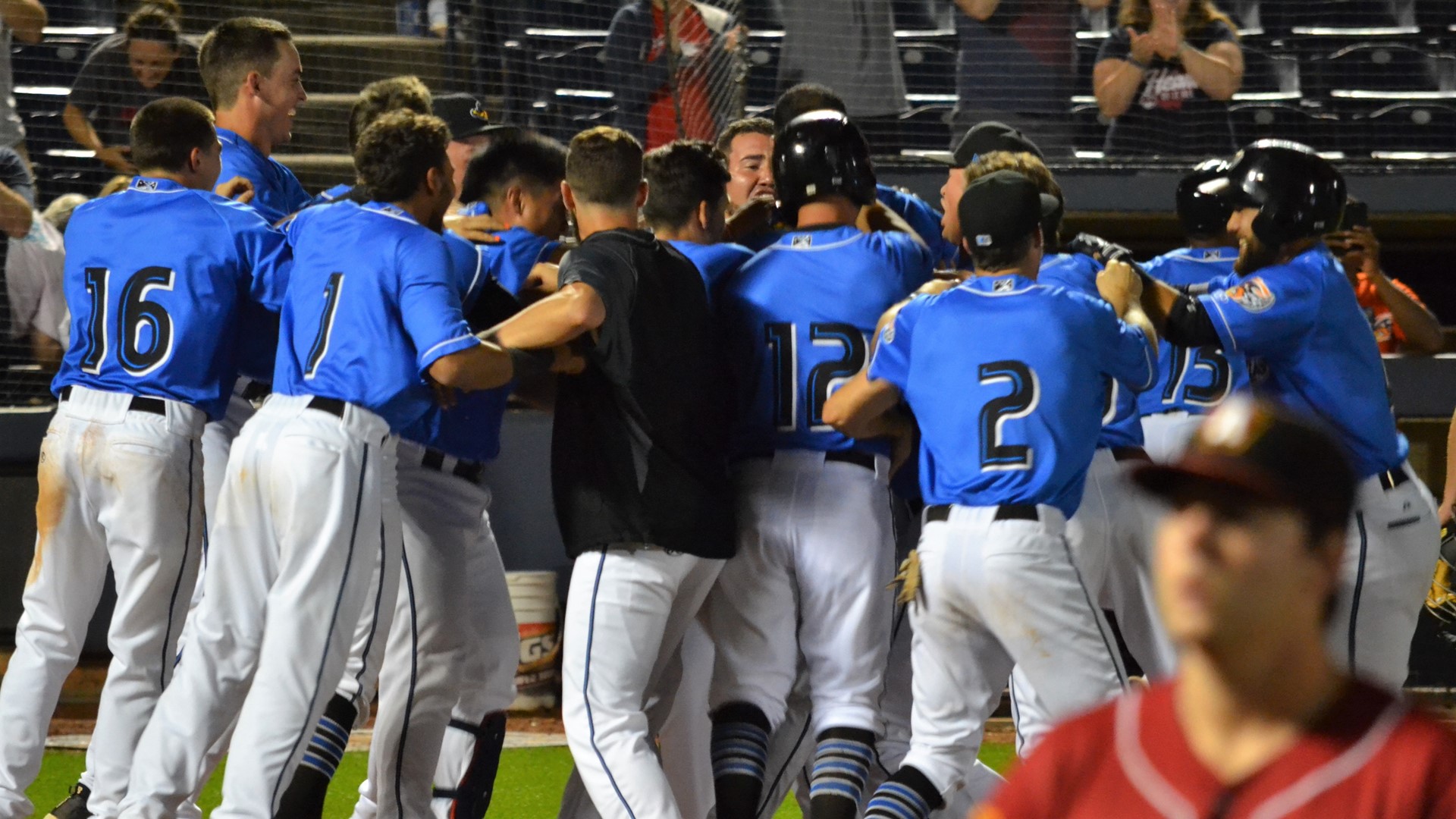 PHOTOS Akron Rubber Ducks walk off with Game 2 win over Altoona Curve