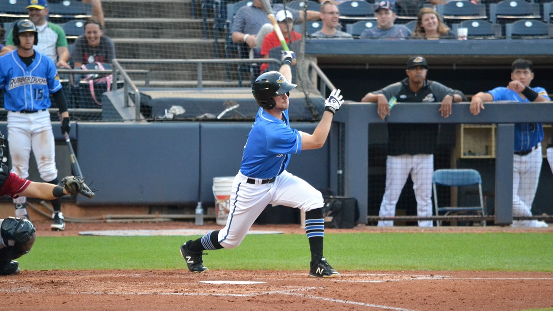 PHOTOS Akron Rubber Ducks walk off with Game 2 win over Altoona Curve