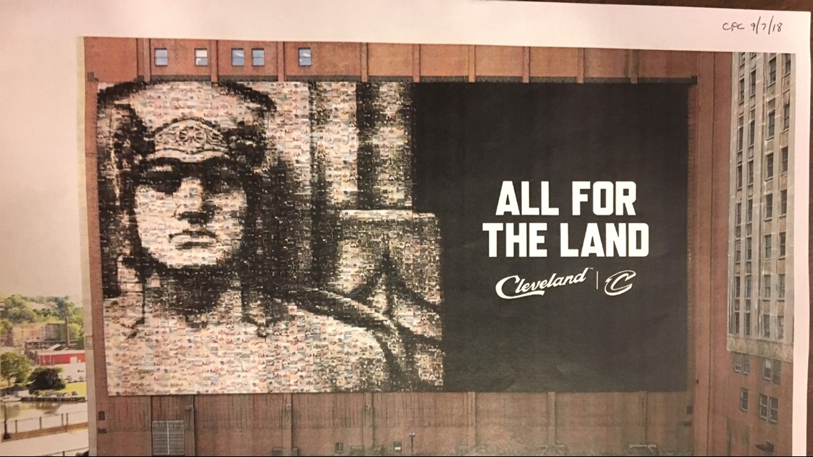 LeBron James banner proposal gains approval from Cleveland City Planning  Commission 