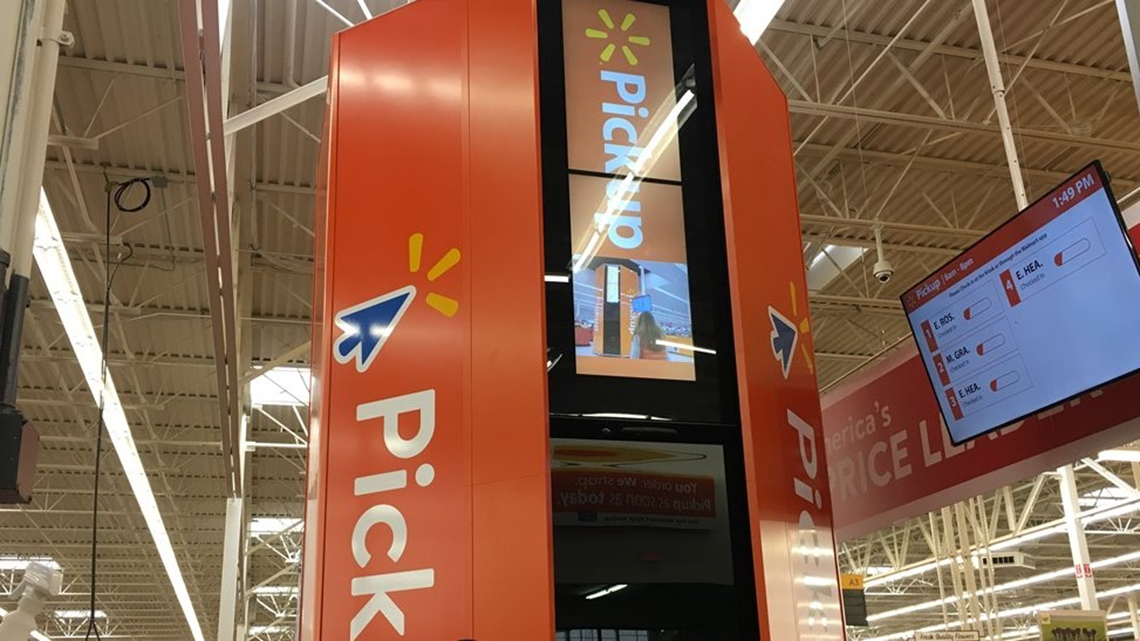 Walmart unveils pickup tower at Steelyard Commons | wkyc.com