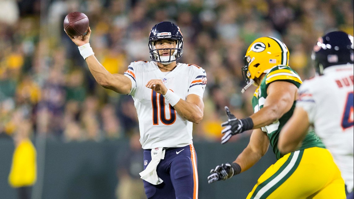 Chicago Bears fullback Michael Burton (46) in the first half