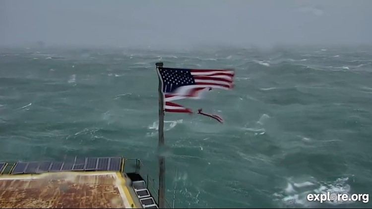 Ohio family buys viral US flag shredded by Hurricane Florence