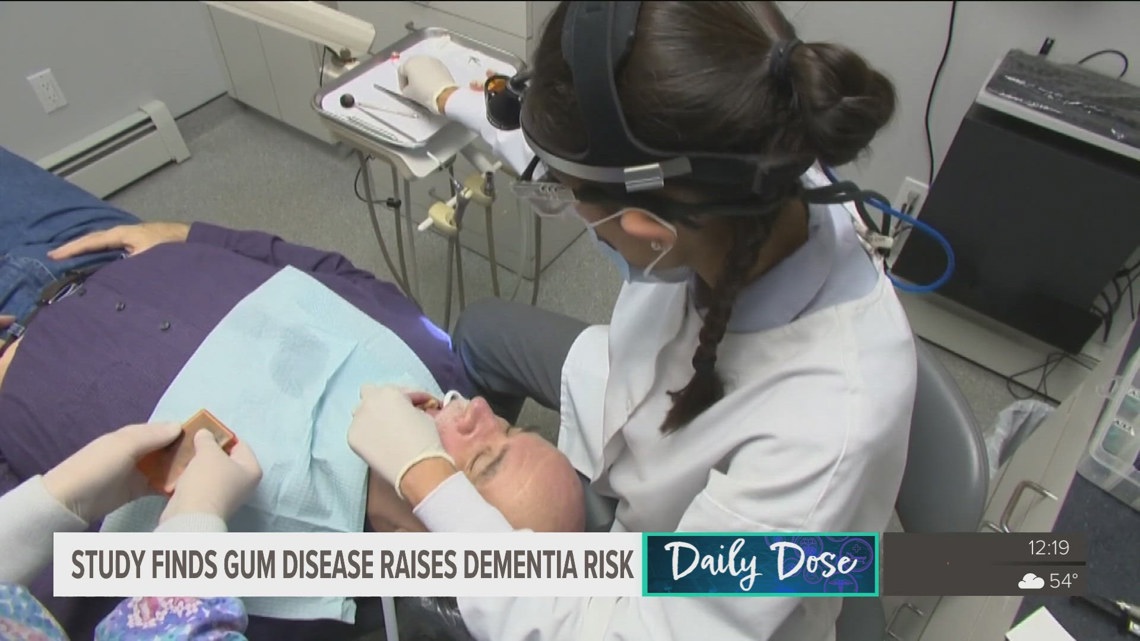 Monday’s Daily Dose of Health News with Monica Robins: Study finds gum disease raises dementia risk