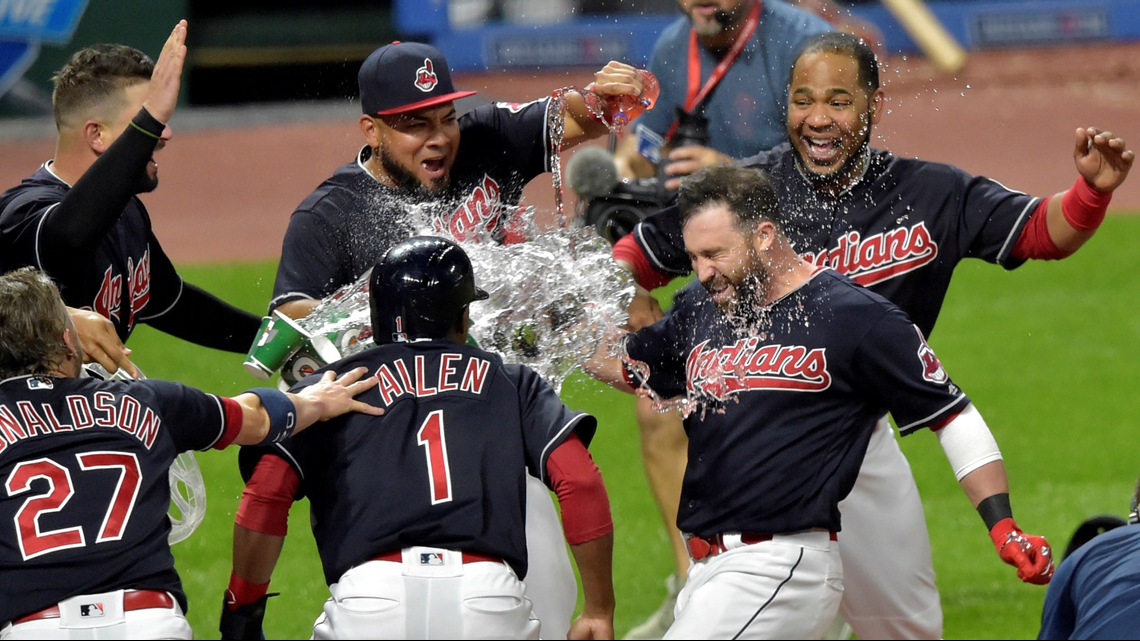 PHOTOS | Cleveland Indians 2B/OF Jason Kipnis Hits Walk-off Grand Slam ...