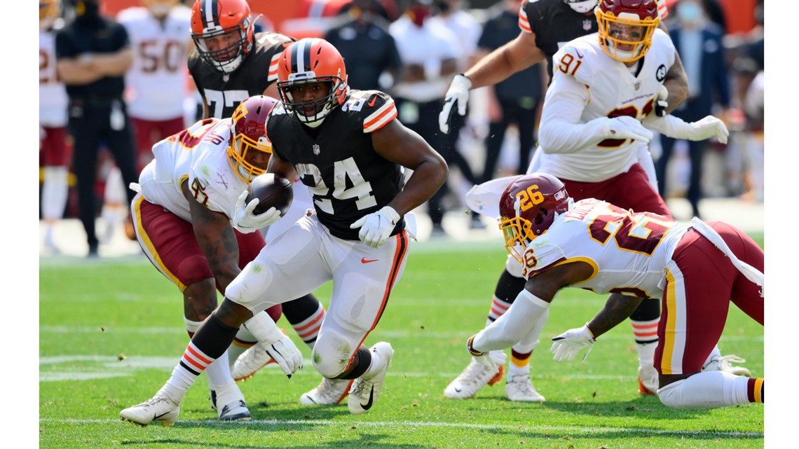 PHOTOS: Browns beat Washington, 34-20