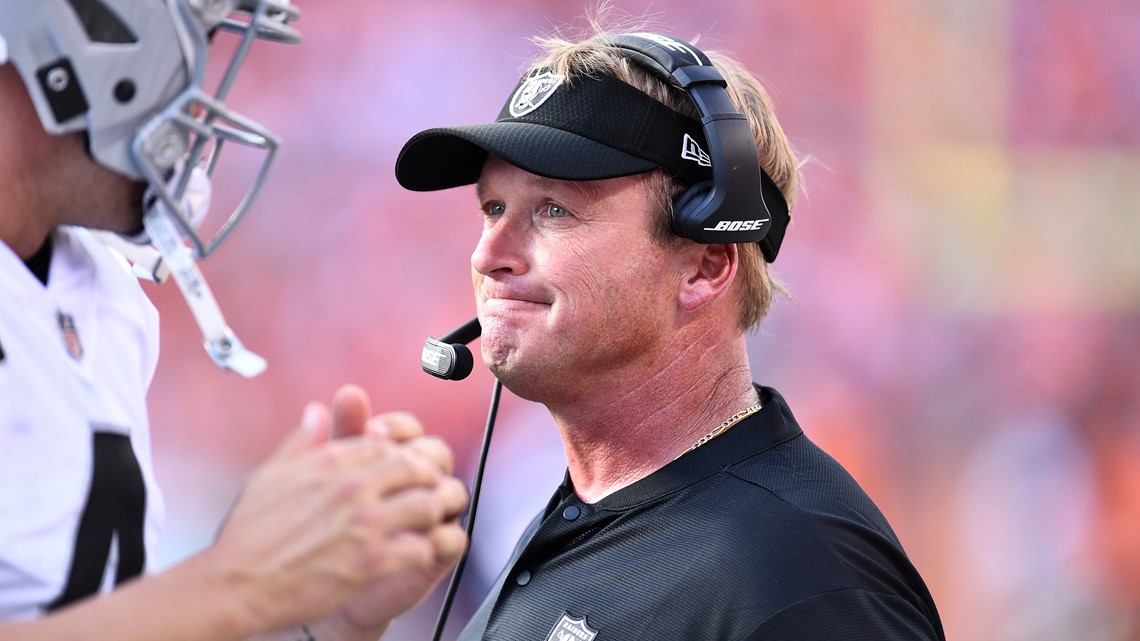 Cleveland head coach Hue Jackson has history with Raiders, Jon Gruden