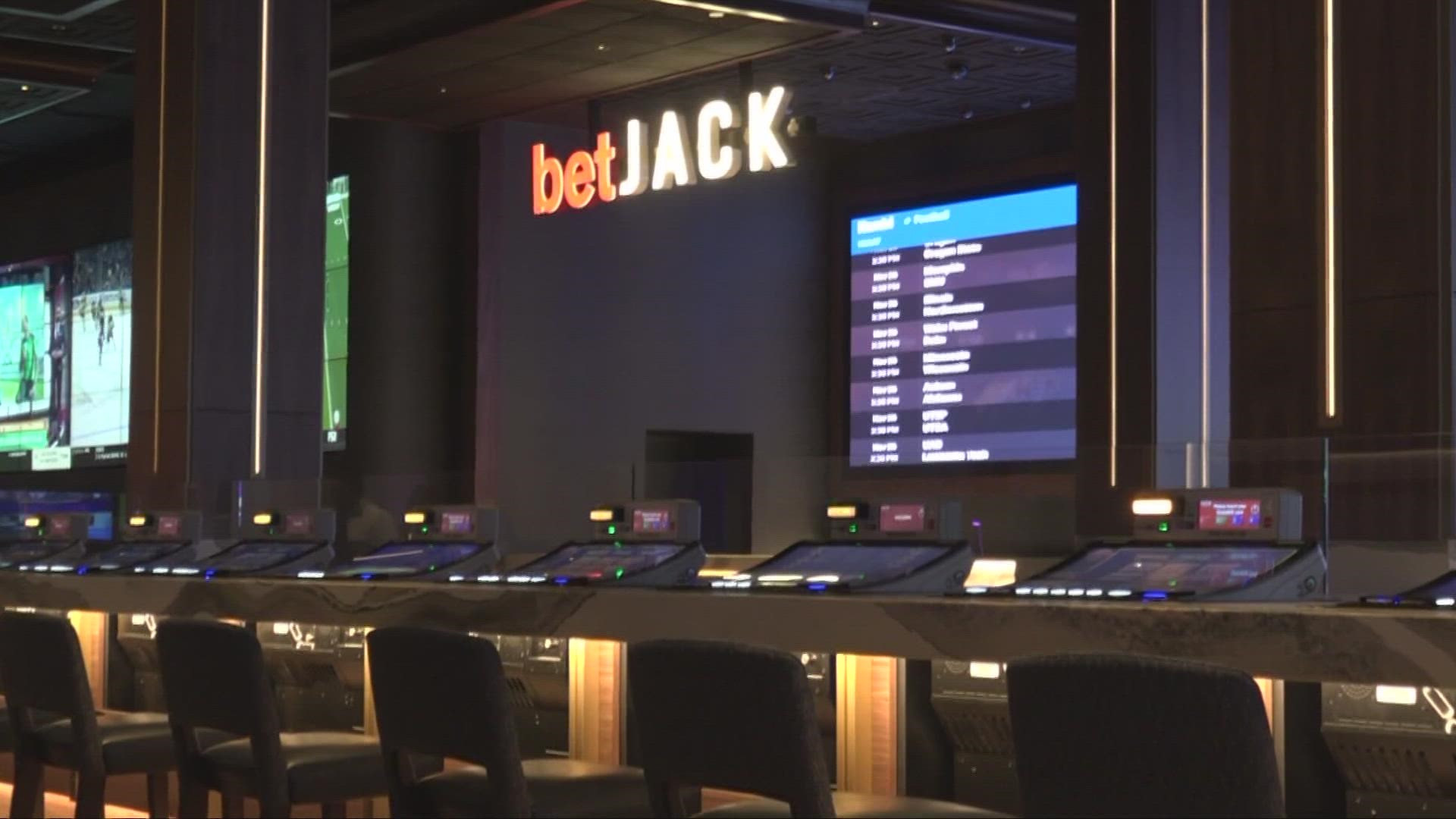 JACK Entertainment added a 6,000 square foot sportsbook inside the popular entertainment destination.