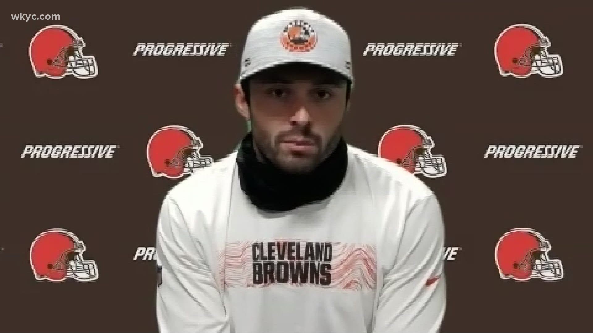 Cleveland Browns quarterback Baker Mayfield said on Wednesday that he's in no rush to sign a long-term contract extension. Jimmy Donovan has the details.