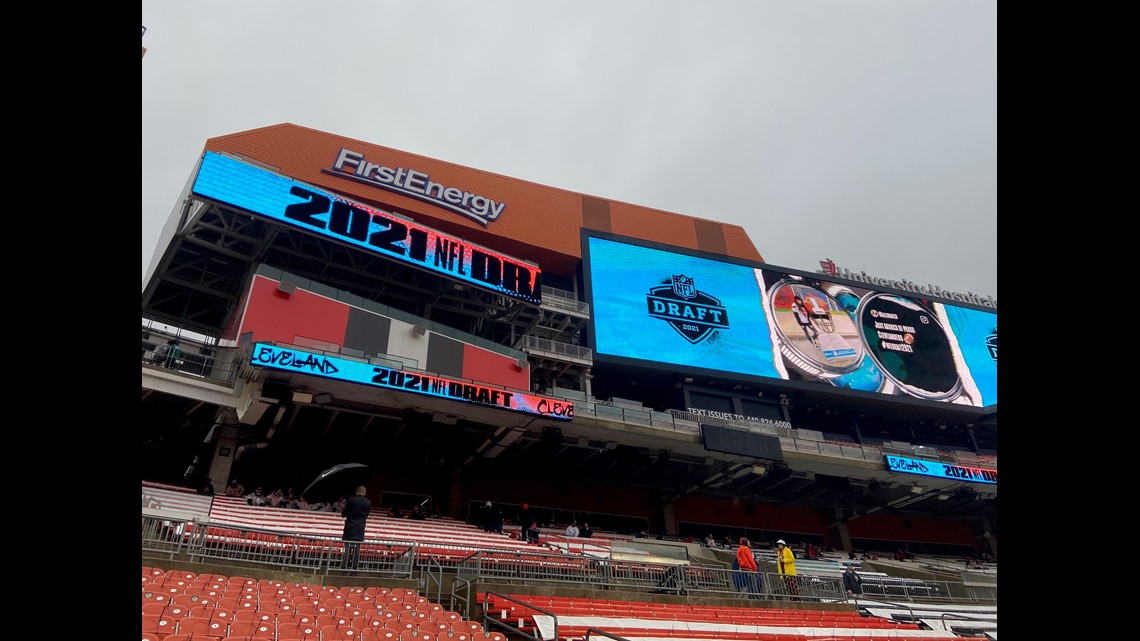 FirstEnergy signage removed from Cleveland Browns Stadium - Axios Cleveland