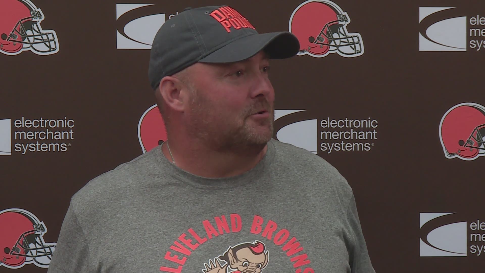 Cleveland Browns head coach Freddie Kitchens addressed Baker Mayfield's comments on New York Giants rookie quarterback Daniel Jones following Tuesday's practice. In an interview with GQ, Mayfield said he "cannot believe" the Giants selected Jones with the sixth pick of the NFL draft.