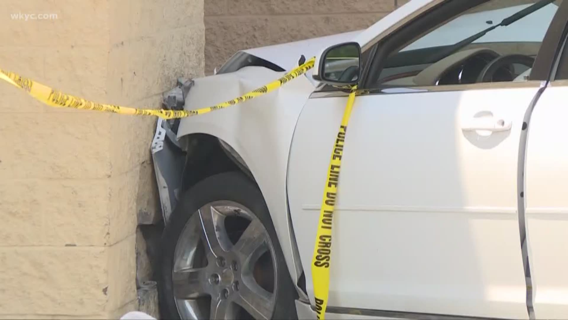 Couple happy to be alive after elderly driver hits pedestrians, crashes into Mentor Walmart