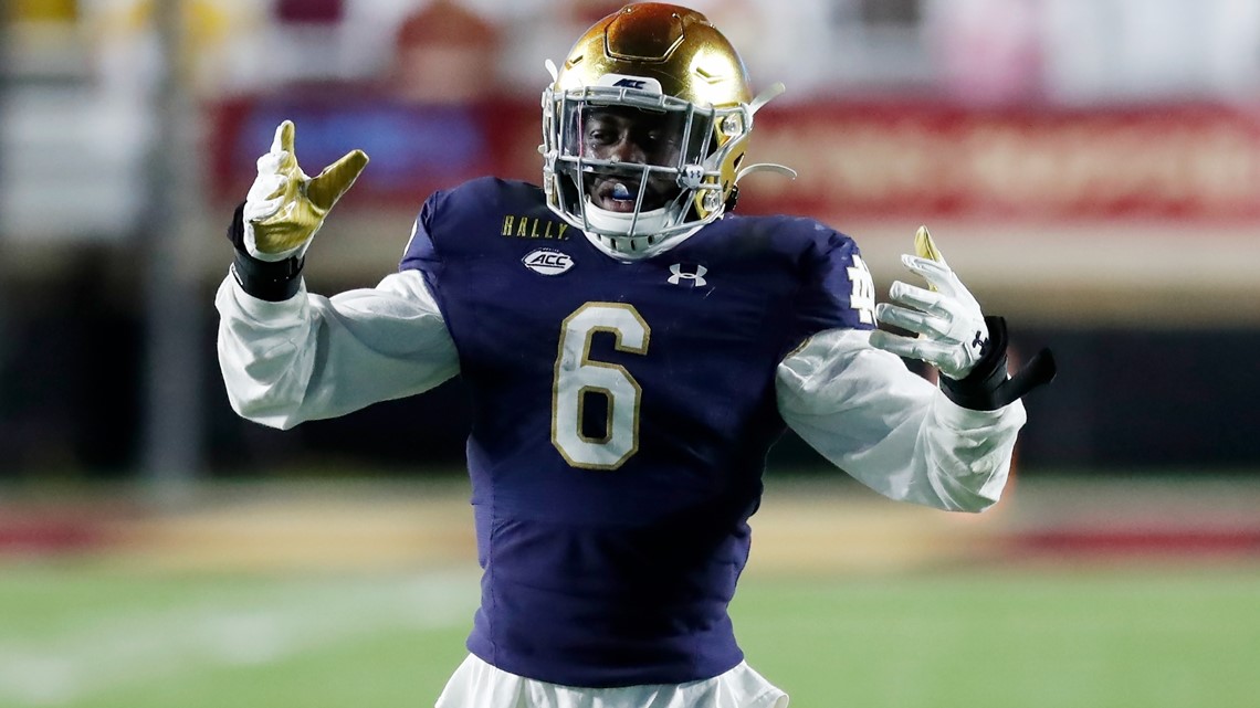 Notre Dame LB Jeremiah Owusu-Koramoah Declares for NFL Draft