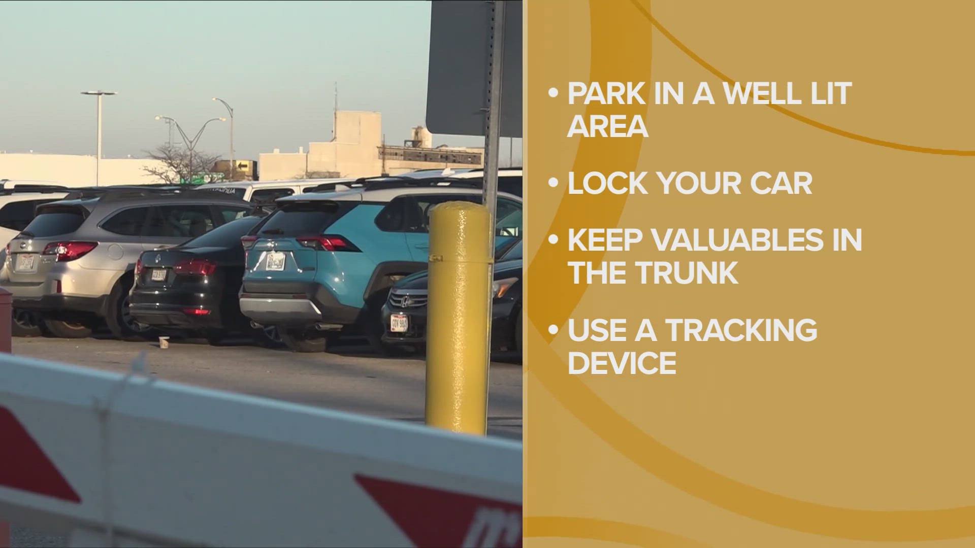 While CLE hasn't seen a massive spike like other airports have dealt with, some have still reported having their vehicles stolen.