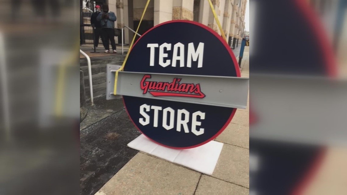 Name drop: Guardians' launch starts with store sign smashing