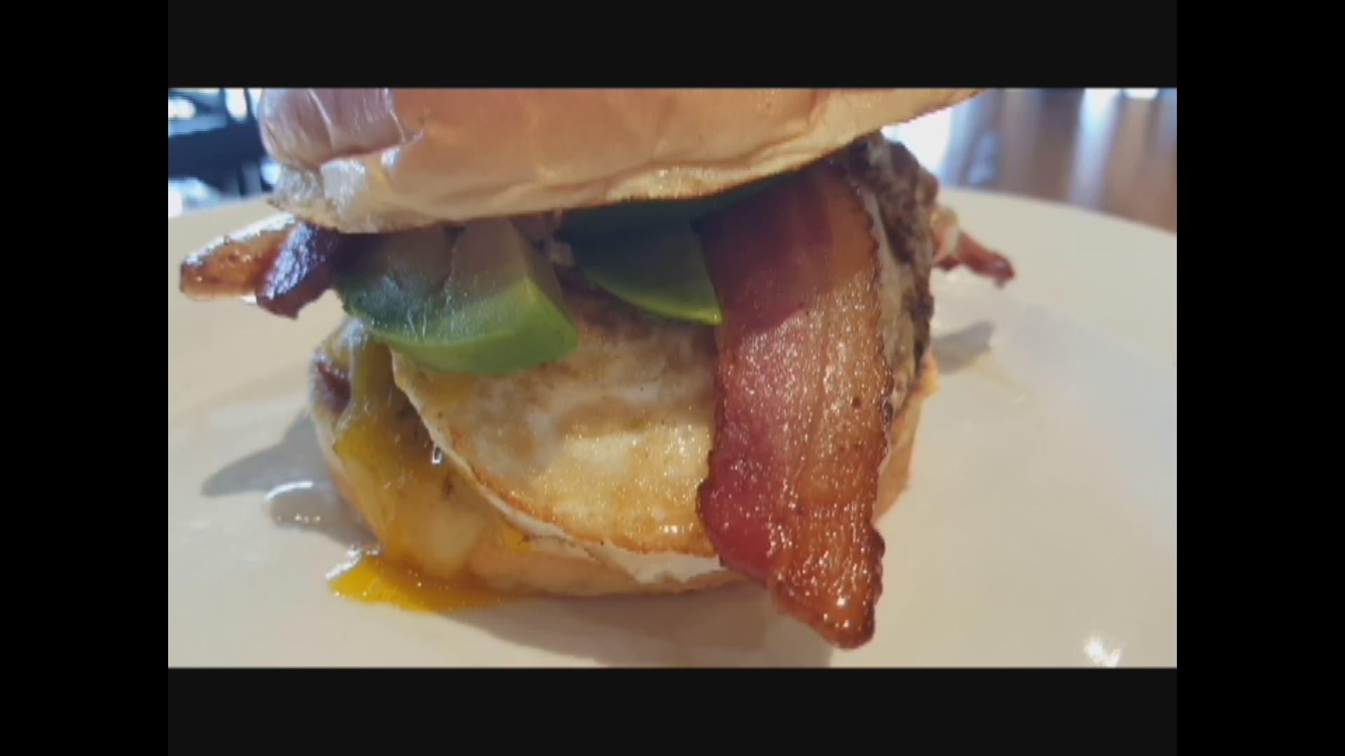 The Dee Burger at The Rail