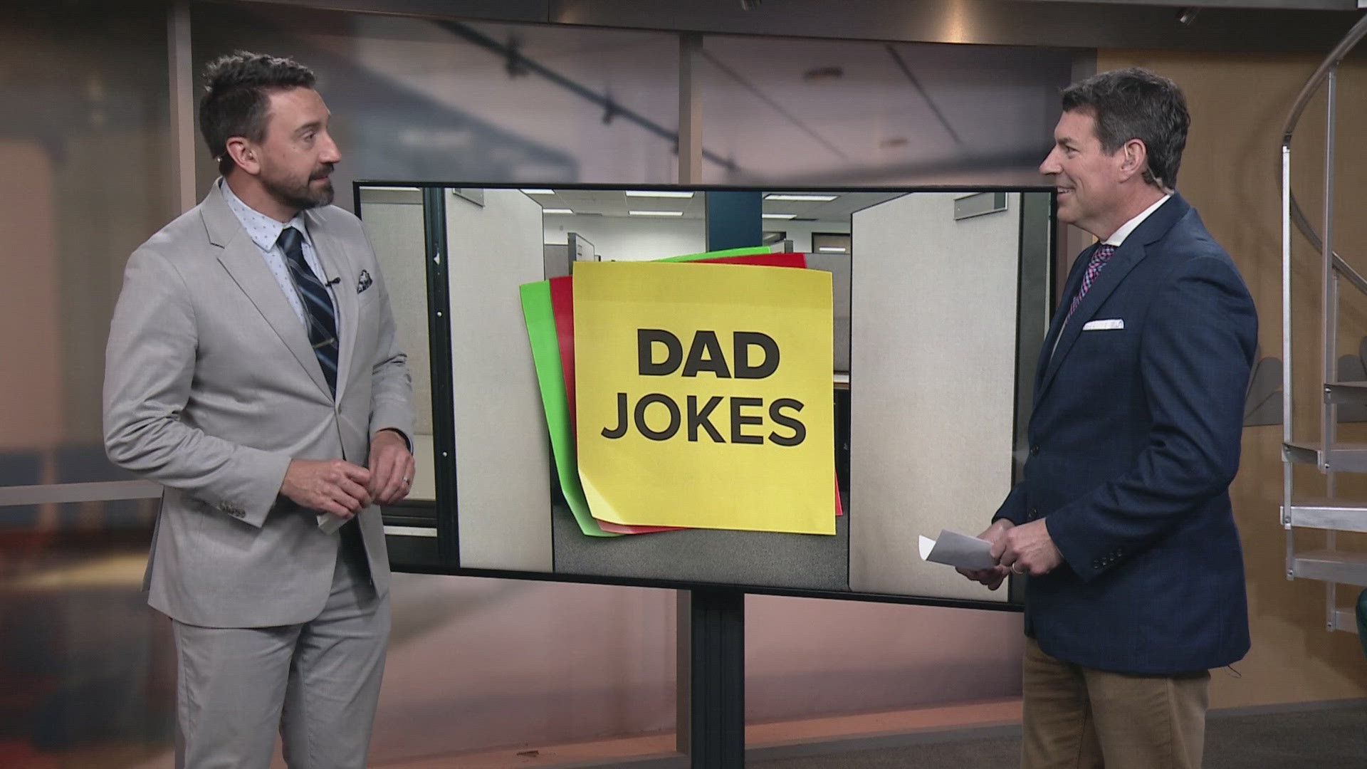 We're back with more dad jokes as 3News' Matt Wintz and Dave Chudowsky unleash more morning laughs.