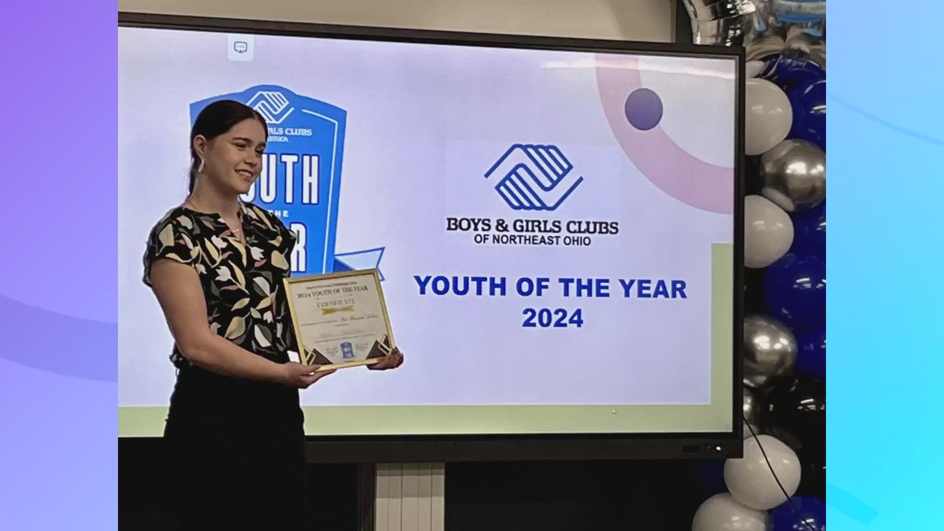 Jayde Gowitzka, recipient of the Boys & Girls Clubs of Northeast Ohio's Youth of the Year award and state champion swimmer, sits down with 3News.