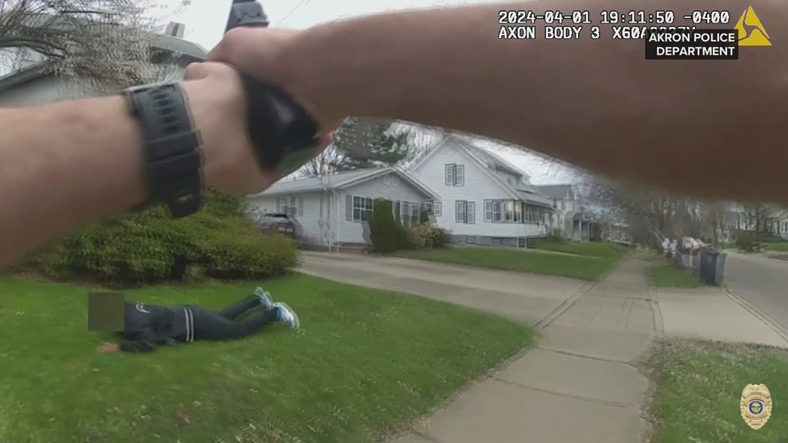 Akron Police Release Body Camera Footage Of Officer Shooting Teen ...