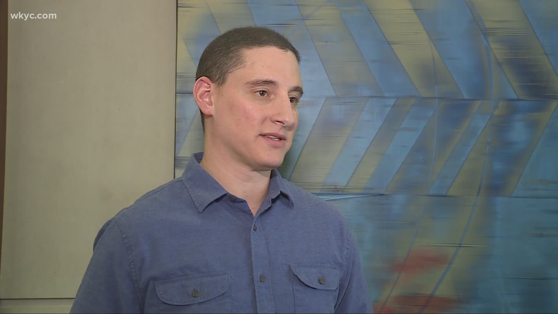 The race for next year's open U.S. Senate seat in Ohio has its first official Republican candidate and one with local ties. Mark Naymik talks with Josh Mandel.