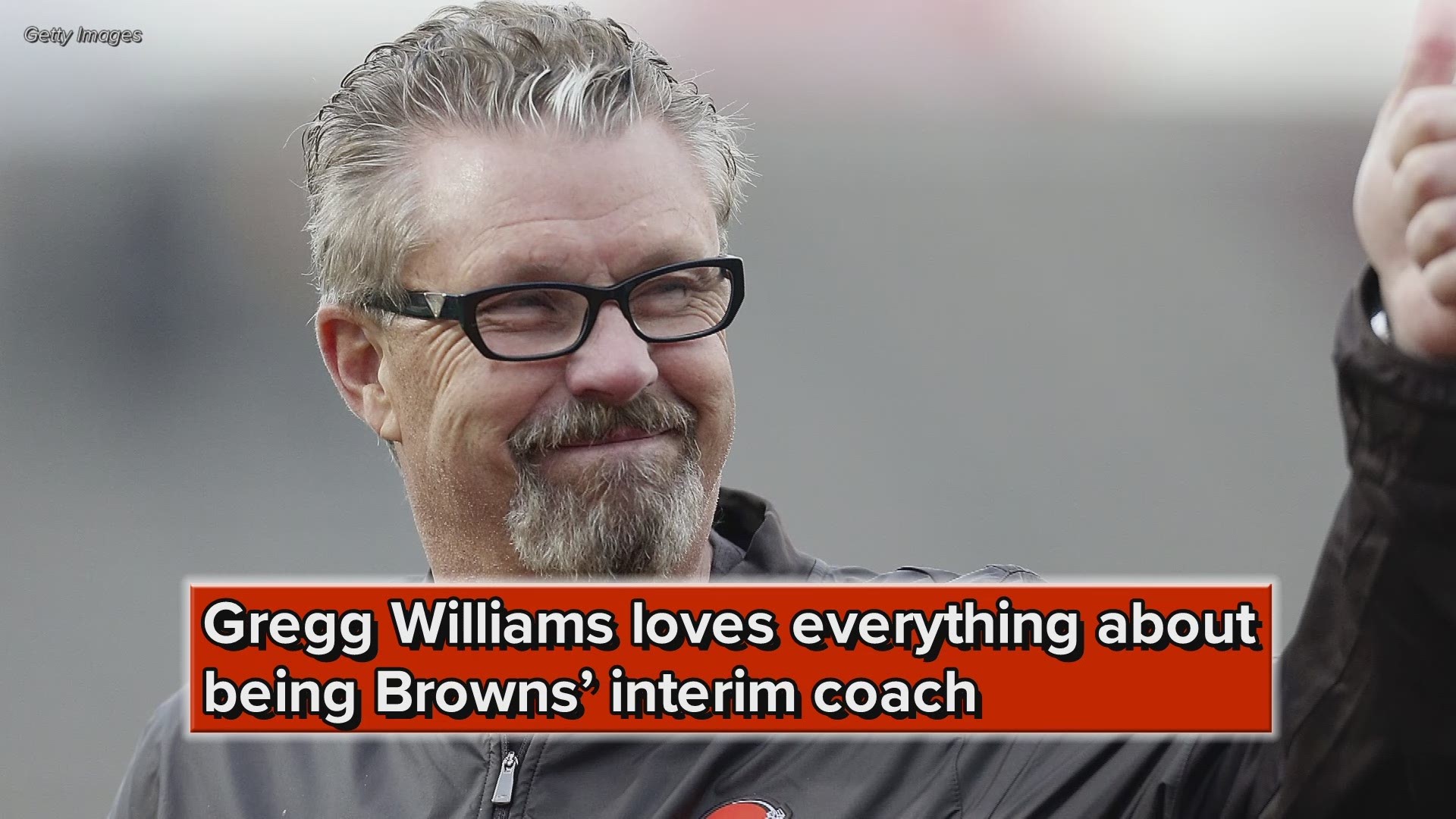 Gregg Williams loves everything about coaching with the Cleveland Browns.