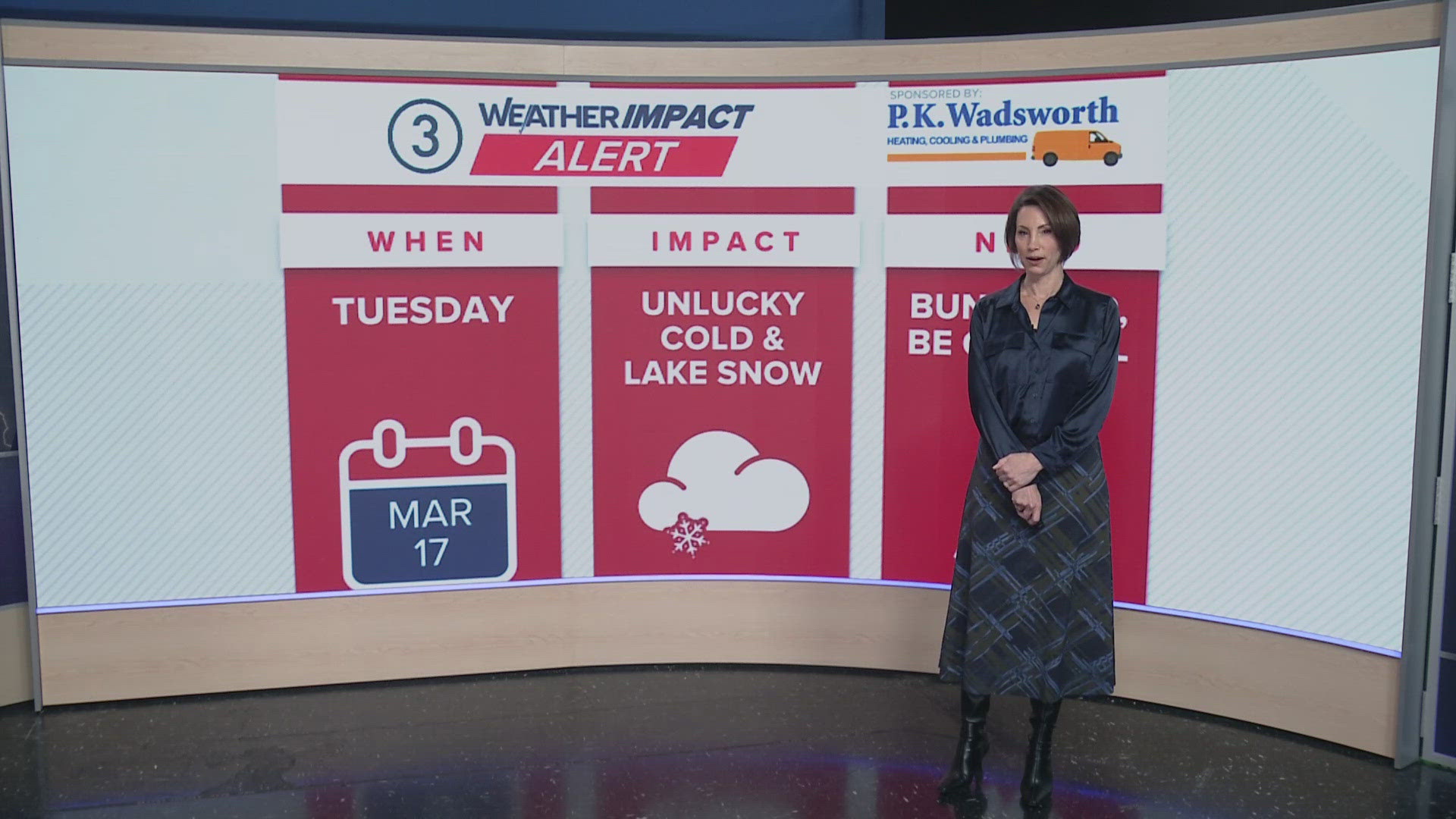 Cleveland weather: Lake effect snow develops tonight and into Tuesday ...
