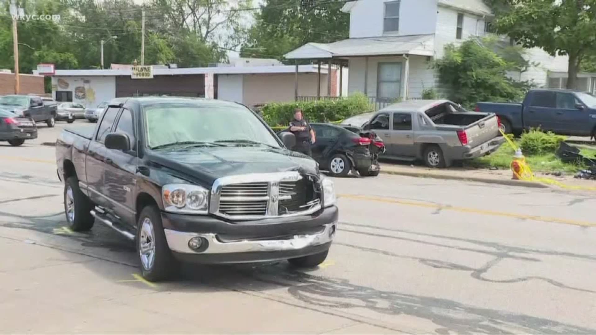 11 children, 6 adults taken to hospitals following crash on Cleveland's ...
