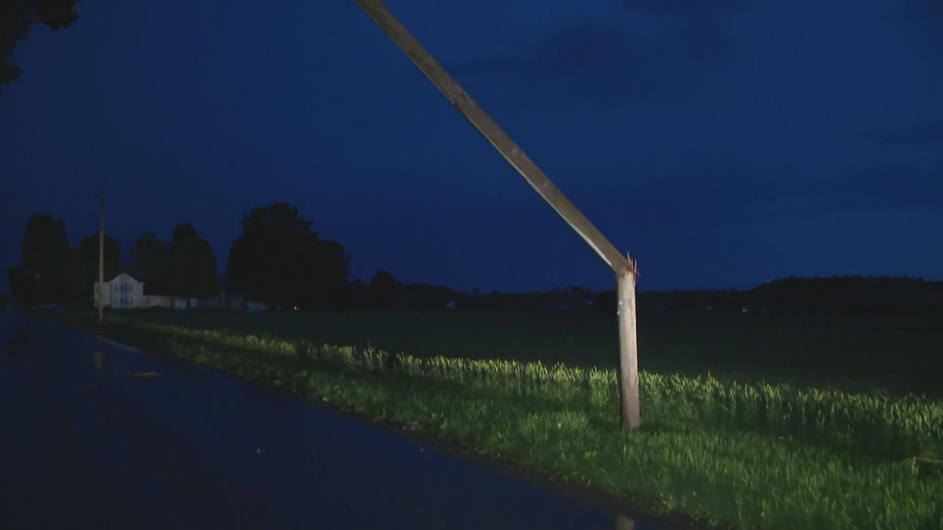 Storm damage in Wayne County after severe weather moves through | wkyc.com