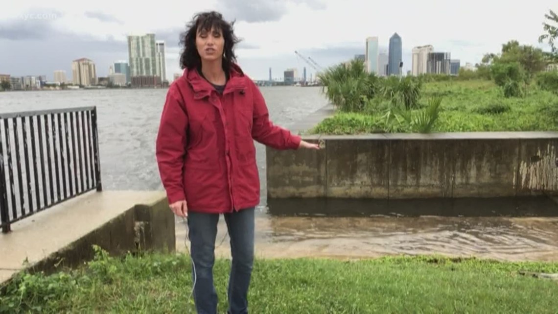 Betsy Kling Provides Update On Hurricane Dorian From Jacksonville Florida 